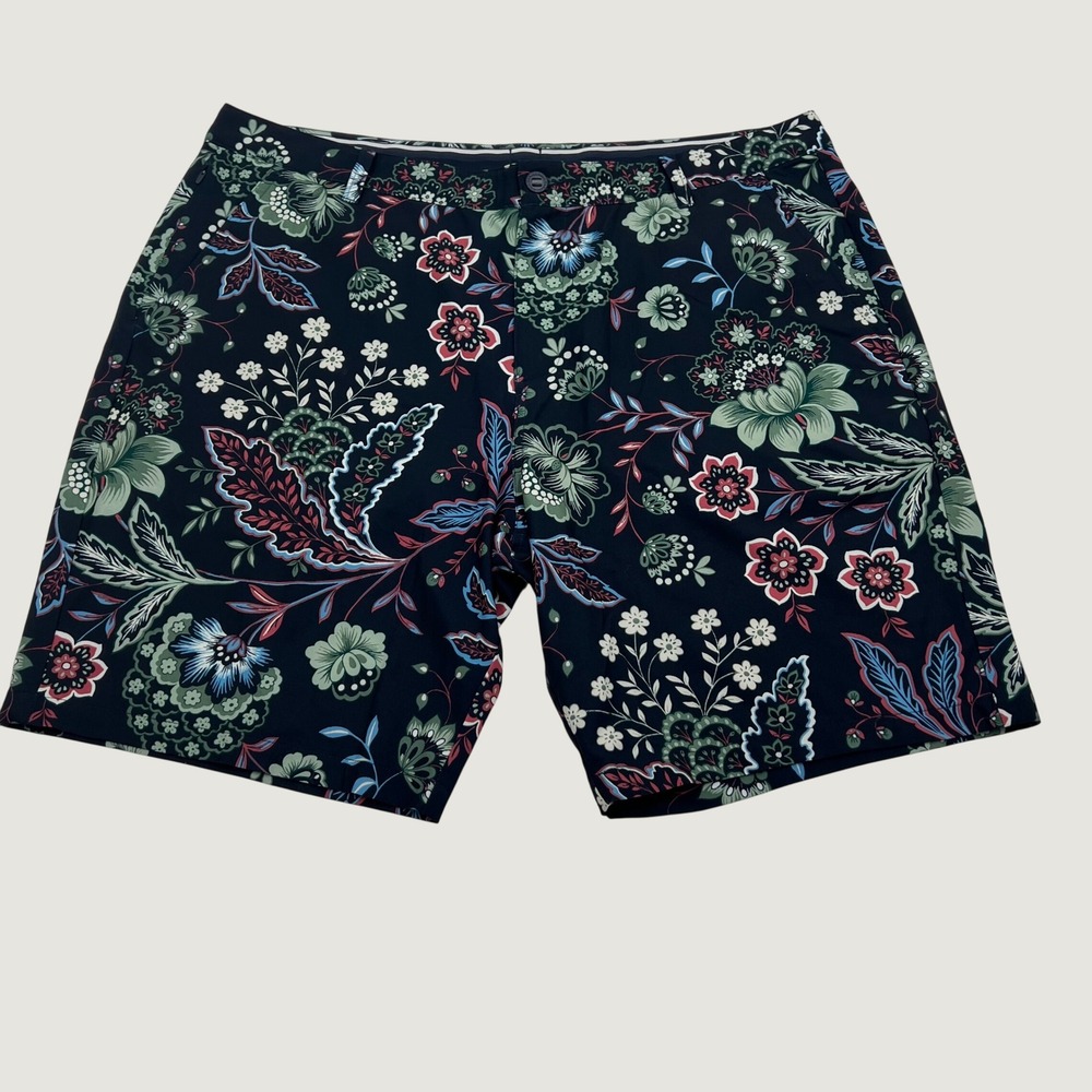 Puma x Liberty London Mens Floral Golf Shorts Navy Multi 623038-01 Size 40